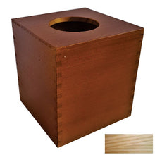 Load image into Gallery viewer, Tissue Box Covers without Bottom Solid Wood - Kings Pride Procurement
