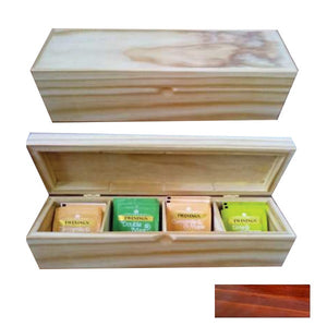 Tea Box Long - Solid Wood - Kings Pride Procurement