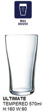 Load image into Gallery viewer, Beer Glasses (Pack Sizes) - Kings Pride Procurement
